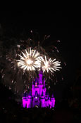 Fireworks at (kind of obvious is it not!)  The magic Kingdom, Disney, Orlando, Florida, USA